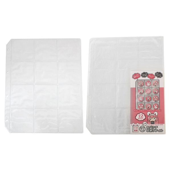 和泉化成 izumi マイコレ 57mm用缶バッチ収納リフィル XV-107B