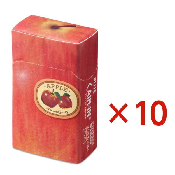 プラス PLUS エアイン フルーツ消しゴム 第二弾 リンゴ ER-0311 10個セット 3672...