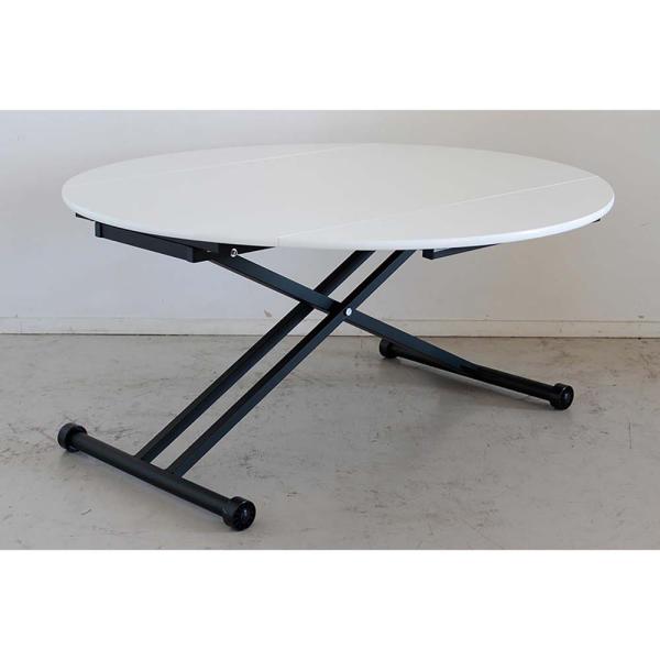 東馬 tohma アイルス(アイル) 昇降テーブル ホワイト TY−06 54031630