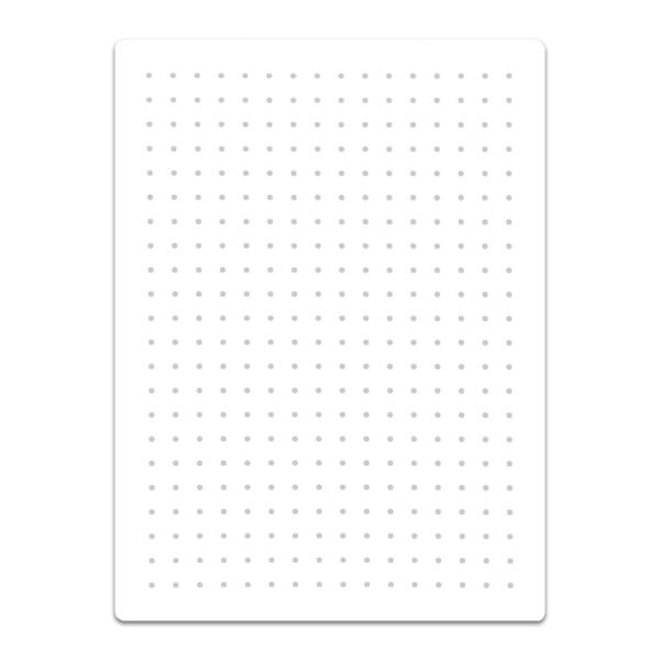 光 HIKARI スチール製 パンチングボード 白 450×600mm  PGFBD456-2