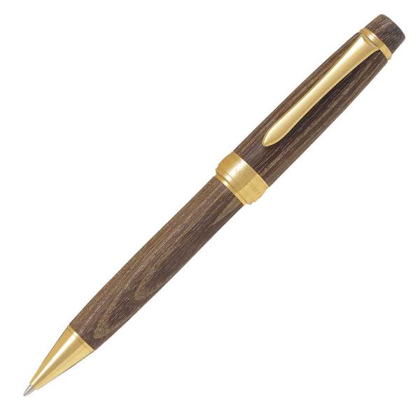 パイロット PILOT 油性ボールペン 1.0mm カスタム 槐(えんじゅ) モクメ ギフトケース付...