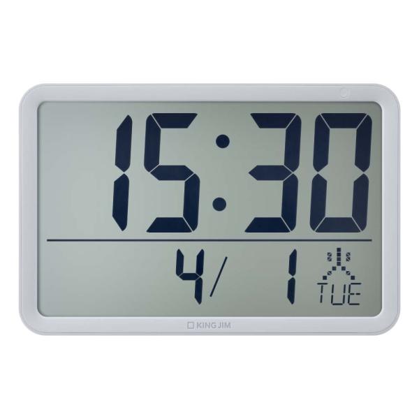 キングジム kingjim ザラ−ジ リモコン付きダブルクロックタイマー LG DTC-002-LG