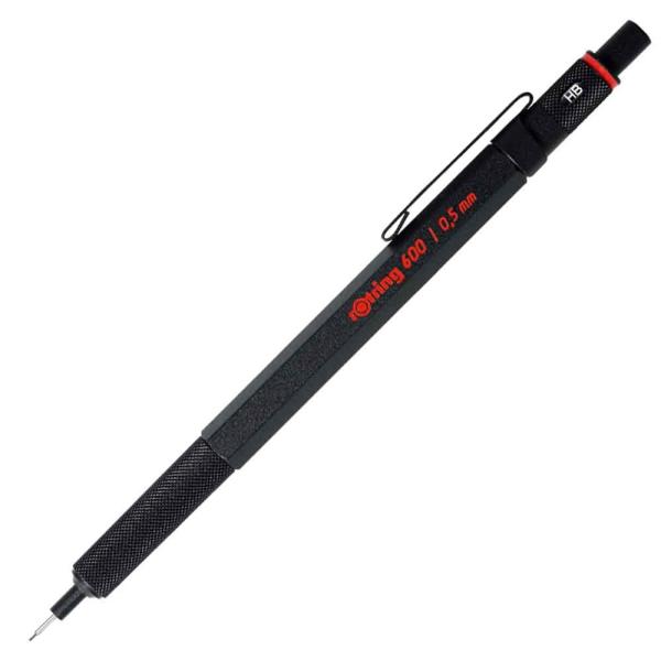 ロットリング rOtring 600 ブラック メカニカルペンシル 0.5mm 1904443