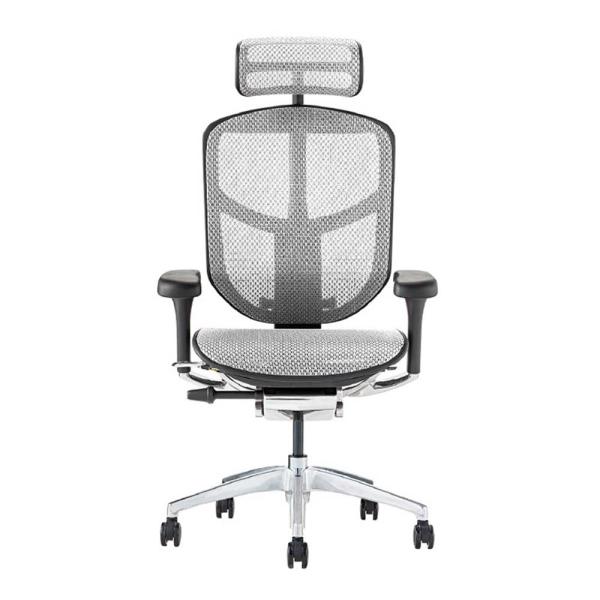 関家具 エルゴヒューマン エンジョイ2 ハイタイプ ブラックフレーム EJ2-HAM-BF-WH ホ...