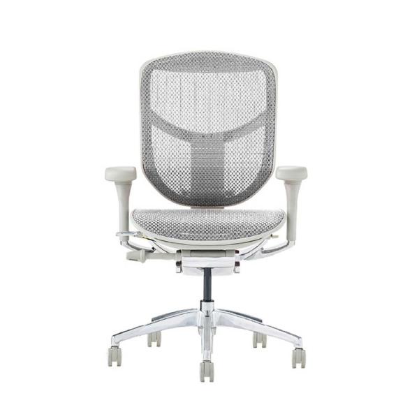 関家具 エルゴヒューマン エンジョイ2 ロータイプ グレーフレーム EJ2-LAM-GF-WH ホワ...