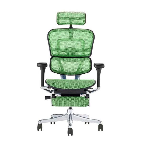 関家具 エルゴヒューマン プロ2 オットマン ブラックフレーム EHP2-LPL-DR-BF-GN ...