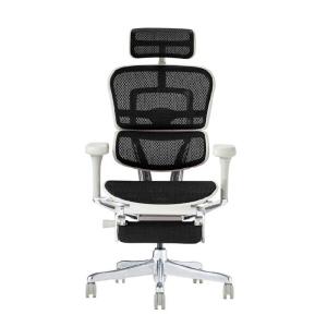 関家具 エルゴヒューマン プロ2 オットマン グレーフレーム EHP2-LPL-DR-GF-BK ブラック 445401｜econvecoco