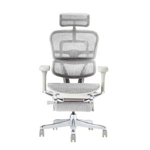 関家具 エルゴヒューマン プロ2 オットマン グレーフレーム EHP2-LPL-DR-GF-WH ホワイト 445402｜econvecoco