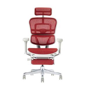 関家具 エルゴヒューマン プロ2 オットマン グレーフレーム EHP2-LPL-DR-GF-RD レッド 445403｜econvecoco