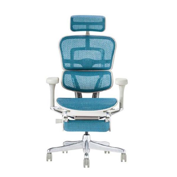 関家具 エルゴヒューマン プロ2 オットマン グレーフレーム EHP2-LPL-DR-GF-BL ブ...