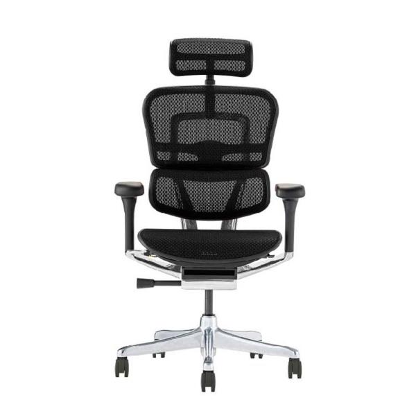 関家具 エルゴヒューマン プロ2 ハイタイプ ブラックフレーム EHP2-HAM-DR-BF-BK ...