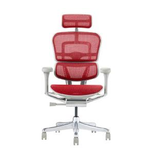 関家具 エルゴヒューマン プロ2 ハイタイプ グレーフレーム EHP2-HAM-DR-GF-RD レッド 445413｜econvecoco