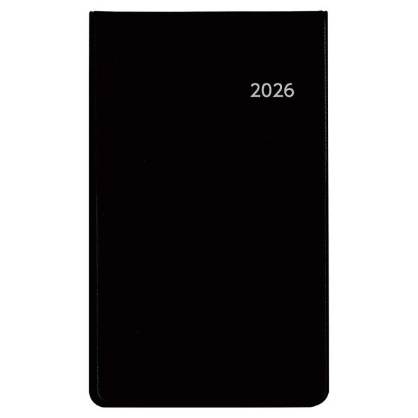 ダイゴー DAIGO 26年 アポイント ダイアリー 文字大 月間 ブラック E8302