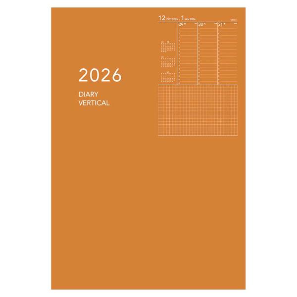 ダイゴー DAIGO 26年 アポイント ノート B6 オレンジ E8154