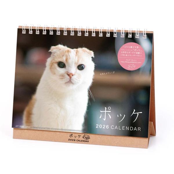 アートプリントジャパン 26年 カレンダー ポッケ 卓上 1000136887