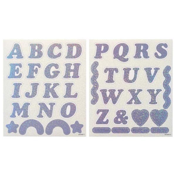 プラス PLUS イトオシ　うちわデコシール　大文字シルバー 91496