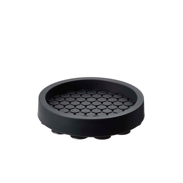 光 HIKARI エッジ付吸盤防振ゴムバラ 黒51mm 4個セット B-KQEG-52