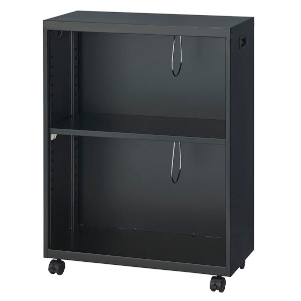 ナカバヤシ デスクターナ　A4　2段／ブラック ND-723-BK