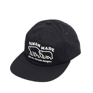 WC420 未使用 HUMAN MADE ヒューマンメイド 2023秋冬 5 Panel Cap #2 クマ キャップ ブラック HM26GD008 23AW 23FW ●60｜ecopark