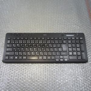 希少モデル　NEC　純正ワイヤレスキーボード　KG-1129非光沢　黒　ブラック　