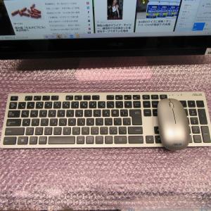 美品 希少 ASUS 純正ワイヤレスキーボード（MD-5110）&純正ワイヤレスマウス（MM-5110）&純正レシーバー（DG-5110 ...