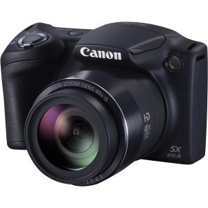 B+ランク 小キズあり中古Canon デジタルカメラ PowerShot SX410IS 光学40倍ズーム 2000万画素 純正充電器 純正ケース付属