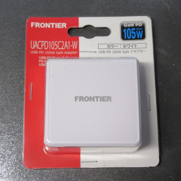FRONTIER　フロンティア　高出力　小型軽量　USB　ACアダプター　TypeC　PD100W対...