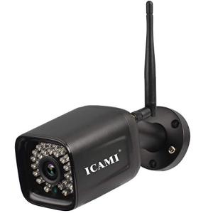 ICAMI 防犯カメラ ワイヤレス HD 1080P
