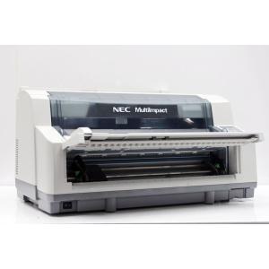 NEC MultiImpact 700JEN NEC ドットプリンタ 前後トレイ付き【中古