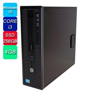 HP ProDesk 600 G1 SFF Corei3 4150 新品SSD256GB 4GBメモリ DVD Office Windows10 デスクトップパソコン 中古パソコン｜ecopy-yshop