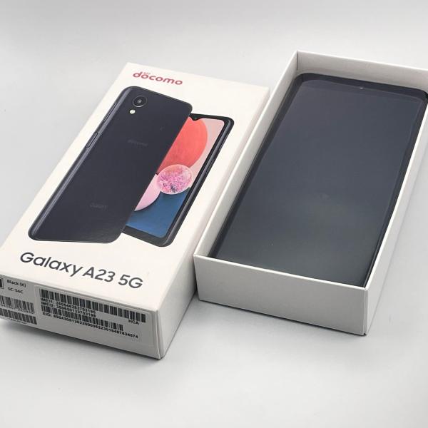 未使用品 Galaxy A23 5G SC-56C Black Android スマートフォン ドコ...