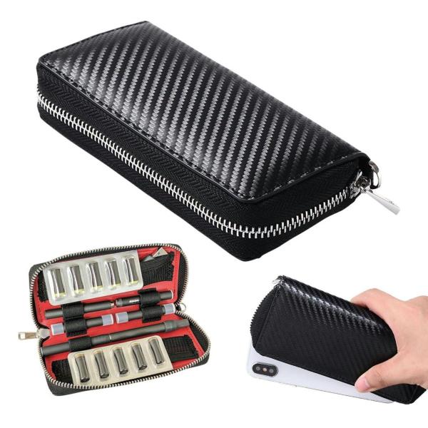 プルームテック用 ケース コンパクト プルームテックケース おしゃれ 大容量 アクセサリー PU レ...