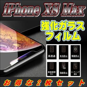 液晶保護フィルム ガラスフィルム 保護フィルム iPhone フィルム iPhone XS Max  (6.5) 強化ガラスフィルム 2枚セット｜ecor