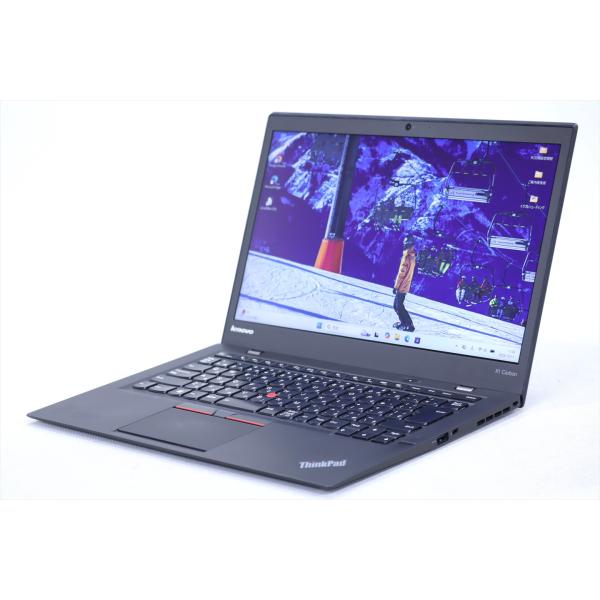 即配 バッテリー良 持ち歩き最適 ThinkPad X1 Carbon i5-5300U 8G 12...