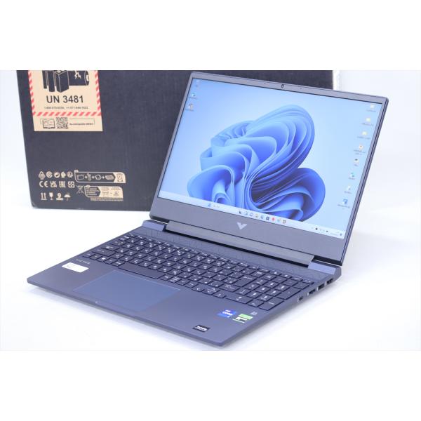 即配 美品 RTX4050 13世代Corei7 16Gメモリ Victus by HP 15-fa...