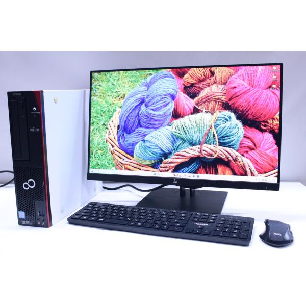 即配 良品 LCDセット 安定快速 Corei7-6C12TH 16Gメモリ ESPRIMO D58...