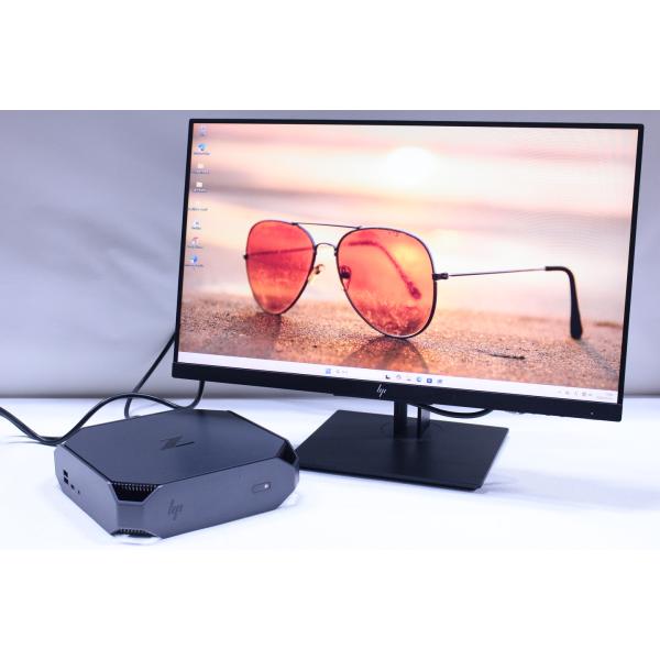 即配 LCDセット 安定快速 HP Z2 Mini G4 Xeon E-2124G 16G SSSD...