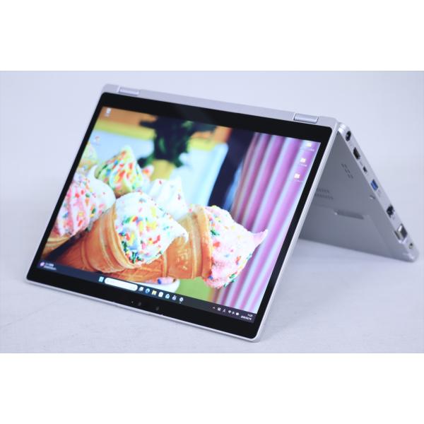 即配 良品 バッテリー良 WQXGA+タッチ2in1パワフルモデル CF-QV9TFLVS LTE ...