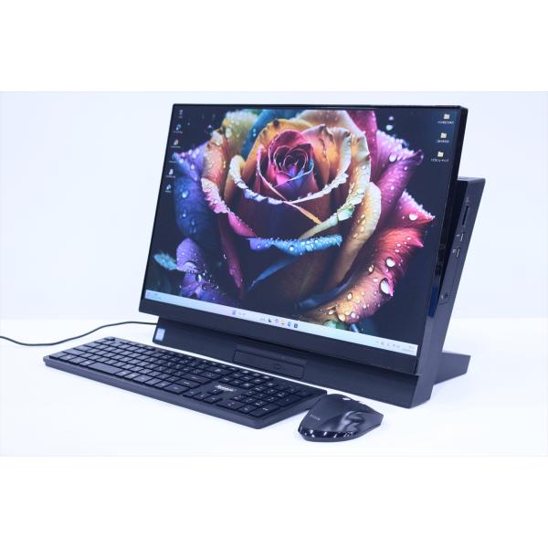 即配 良品 省スペース一体型 パワフルCorei7 LAVIE Desk All-in-one DA...