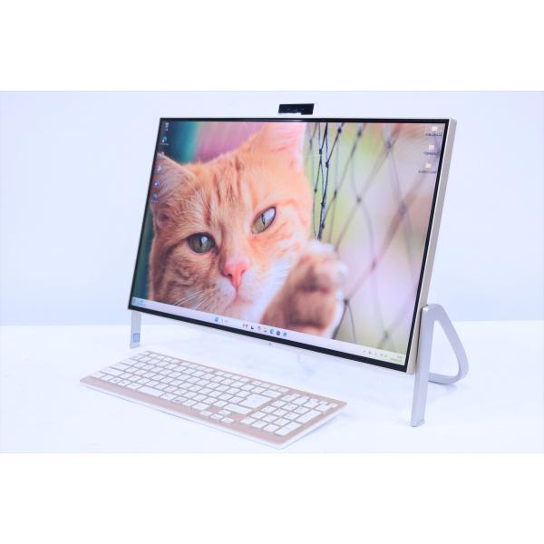 即配 良品 ゴールドxホワイト パワフルCorei7 ESPRIMO FH77/C2 i7-7700...