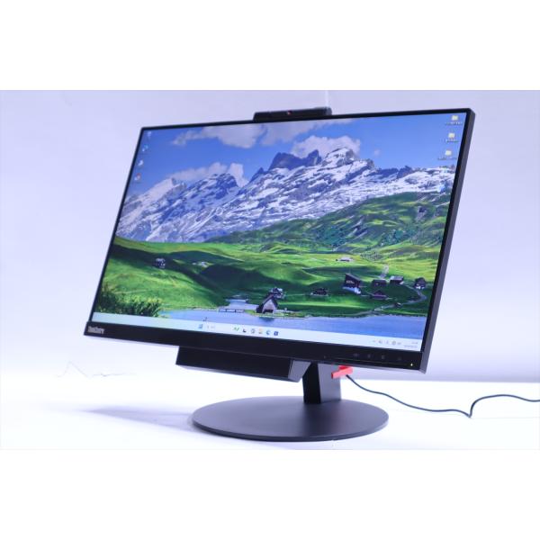 即配 良品 パワフルスタイリッシュ一体型PC ThinkCentre Tiny-in-One 24 ...