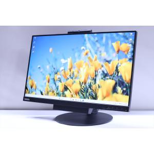 即配 良品 パワフルスタイリッシュ一体型PC ThinkCentre Tiny-in-One 24 Gen3 i7-8700T 12G 256G 23.8FHD Office 本体分離可 デスクトップパソコン AAA評価