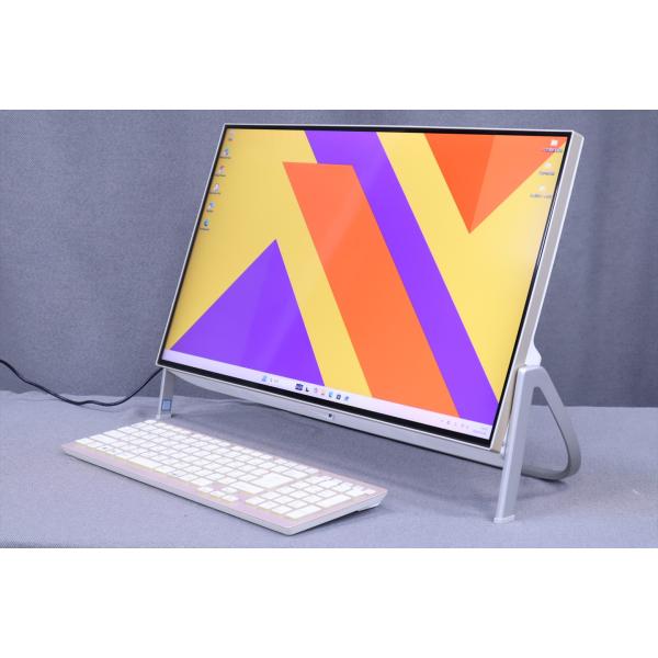 即配 良品 ホワイトxゴールド パワフルCorei7搭載 ESPRIMO FH77/C2 i7-77...