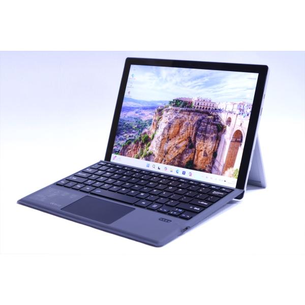 即配 良品 バッテリー良 2021年軽量2in1タブレット Surface Pro7+ i5-113...