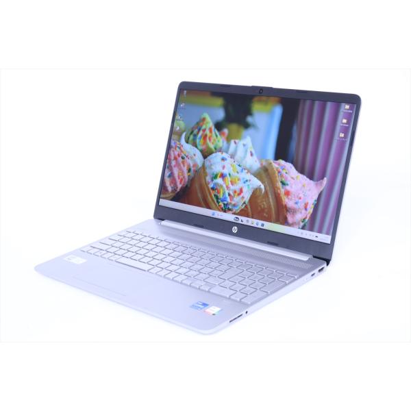 即配 良品 2023年モデル 11世代Corei5 HP 15s-fq2635TU ナチュラルシルバ...