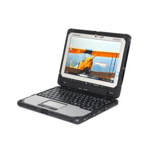 即配 良品 頑丈タブレットPC TOUGHBOOK CF-20E0385VJ i5-7Y57 4G 128G 10.1WUXGA 顔認証 Office リカバリ ノートパソコン ABA評価