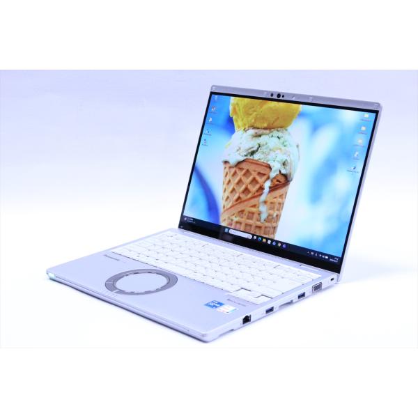 即配 累積時間少 2021年軽量QHDタッチ液晶快速モデル CF-FV1R12AS LTE i5-1...