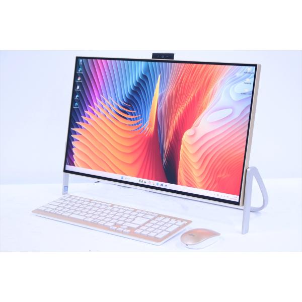 即配 良品 ゴールドxホワイト パワフルCorei7 ESPRIMO FH77/C2 i7-7700...