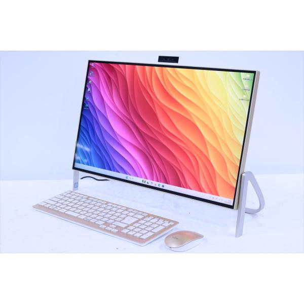 即配 良品 ゴールドxホワイト パワフルCorei7 ESPRIMO FH77/C2 i7-7700...