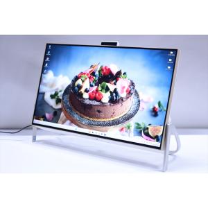即配 良品 ゴールドxホワイト パワフルCorei7 ESPRIMO FH77/B1 i7-7700HQ 8G 256G+1.0TB 23.8FHD DVD Office Win11 オールインワン AAA評価